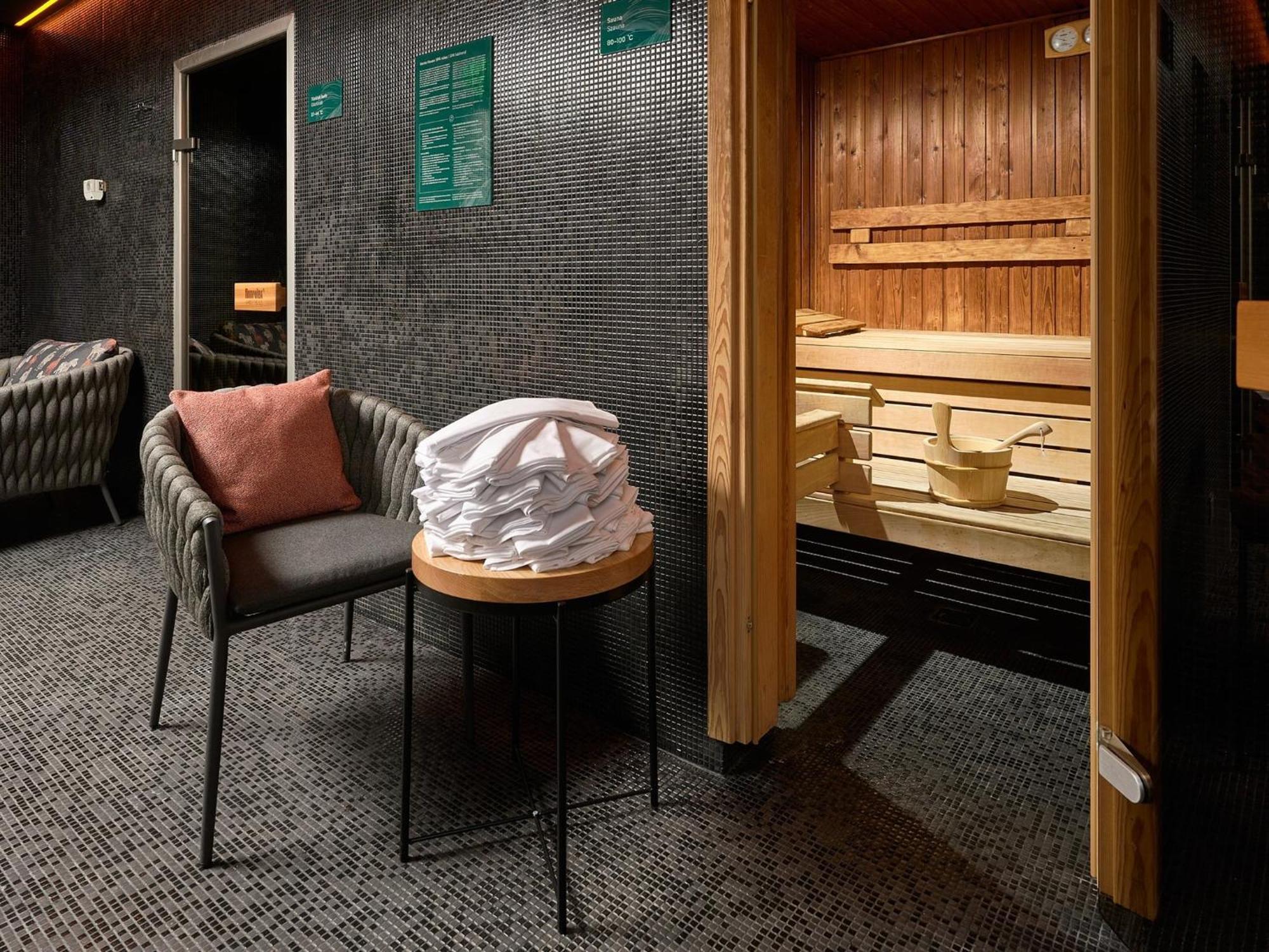 Verno House Budapest, Vignette Collection By Ihg Eksteriør billede The sauna at the KPH spa